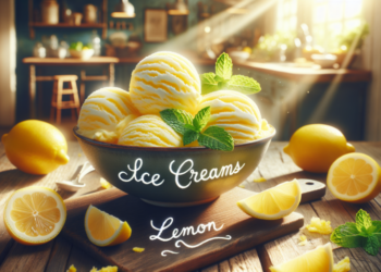 Cremas heladas de limón