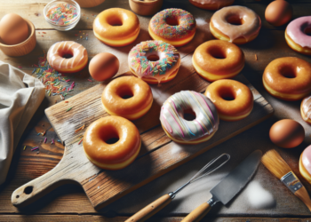 Donas glaseadas caseras