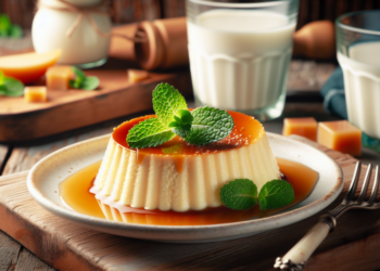 Flan de queso cremoso