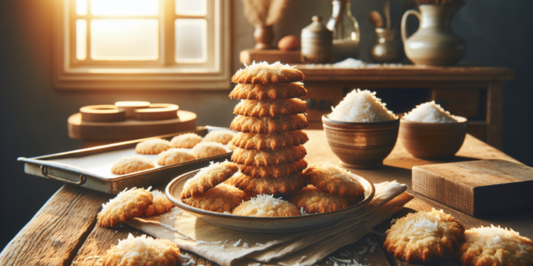 Galletas de coco fáciles