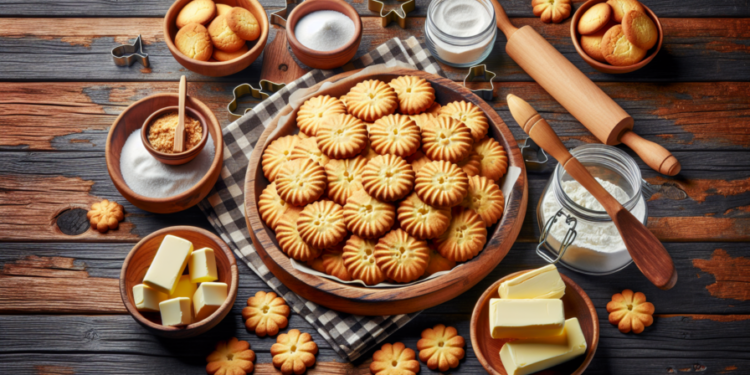 Galletas de mantequilla tradicionales