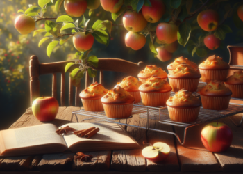 Muffins de manzana y canela