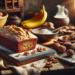 Pan de plátano con nueces