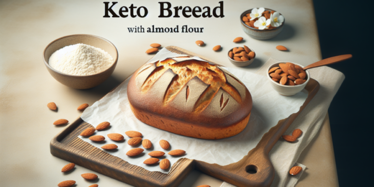 Pan keto con harina de almendra