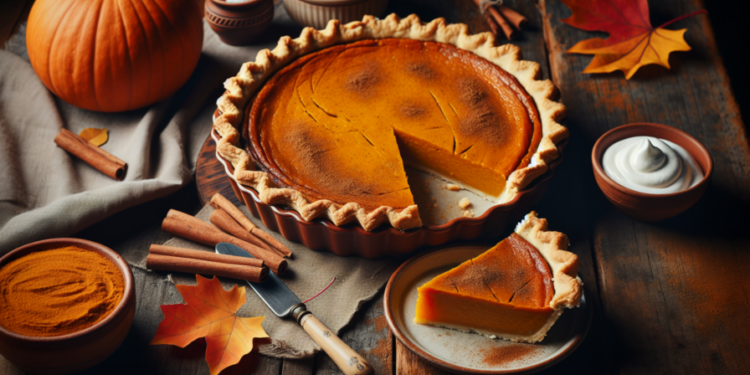 Pastel de calabaza especiado