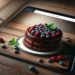 Pastel de chocolate sin harina