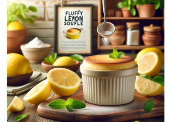 Soufflé de limón esponjoso