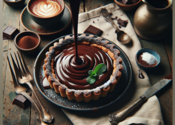 Tarta de chocolate fondant