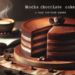 Tarta de moka con chocolate
