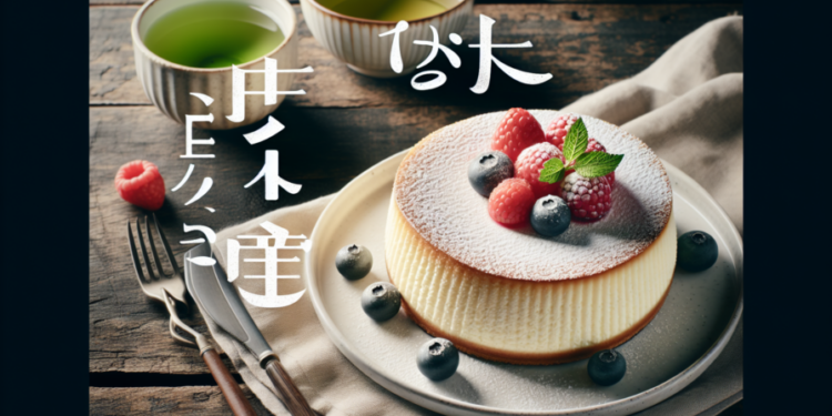 Tarta de queso japonesa suave