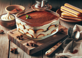 Tiramisú con mascarpone auténtico