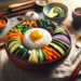 Bibimbap coreano auténtico: receta de arroz con verduras y carne