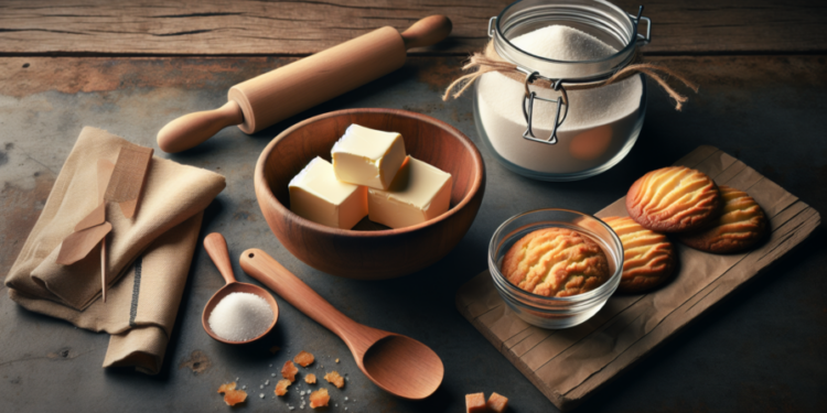 Cómo hacer galletas de mantequilla con solo 3 ingredientes