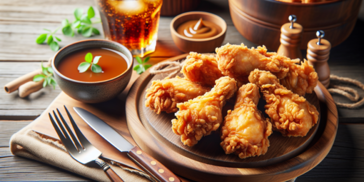 Cómo hacer pollo frito crujiente estilo KFC