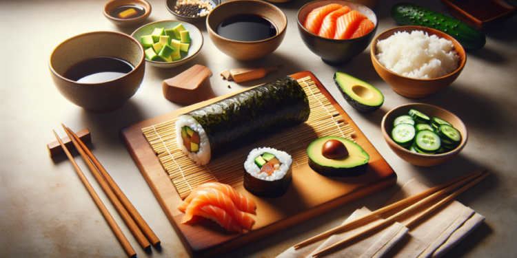Cómo hacer sushi maki en casa con ingredientes básicos