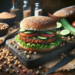 Cómo hacer una hamburguesa vegana de garbanzos casera