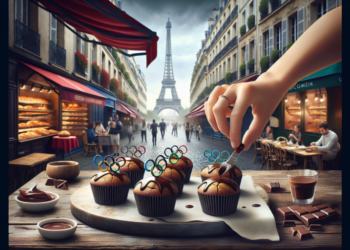 Cómo preparar muffins de chocolate olímpicos al estilo de los Juegos de París 2024