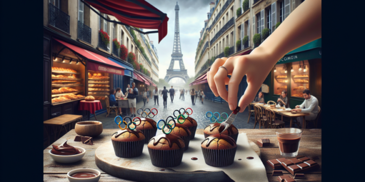 Cómo preparar muffins de chocolate olímpicos al estilo de los Juegos de París 2024