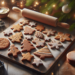 Galletas de jengibre crujientes para Navidad