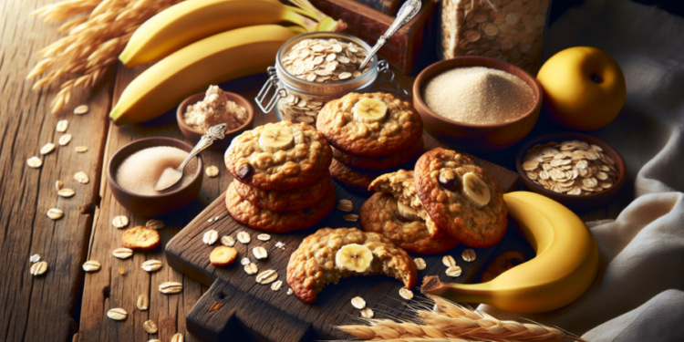 Las mejores galletas de avena y plátano sin azúcar