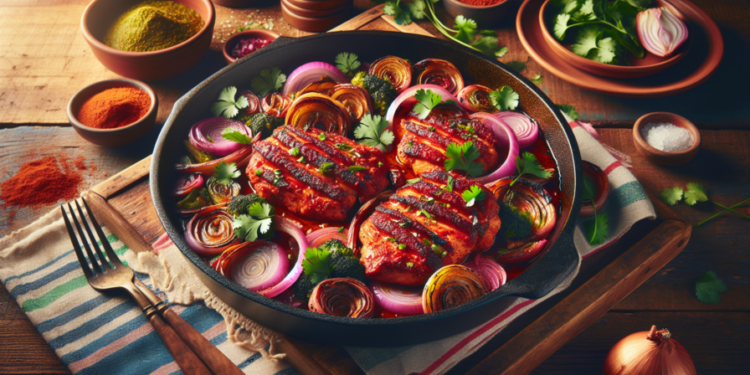 Receta de cochinita pibil con achiote al horno