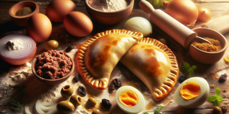 Receta de empanadas chilenas de pino con carne y huevo