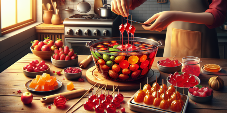 Tanghulu casero guía paso a paso para hacer fruta confitada china