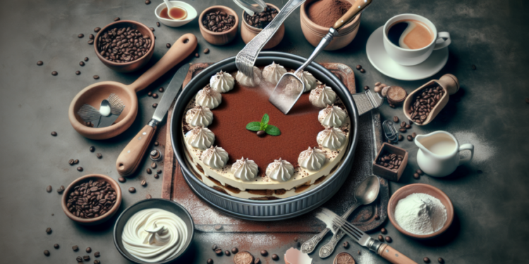 Tiramisú italiano auténtico sin horno con café y mascarpone